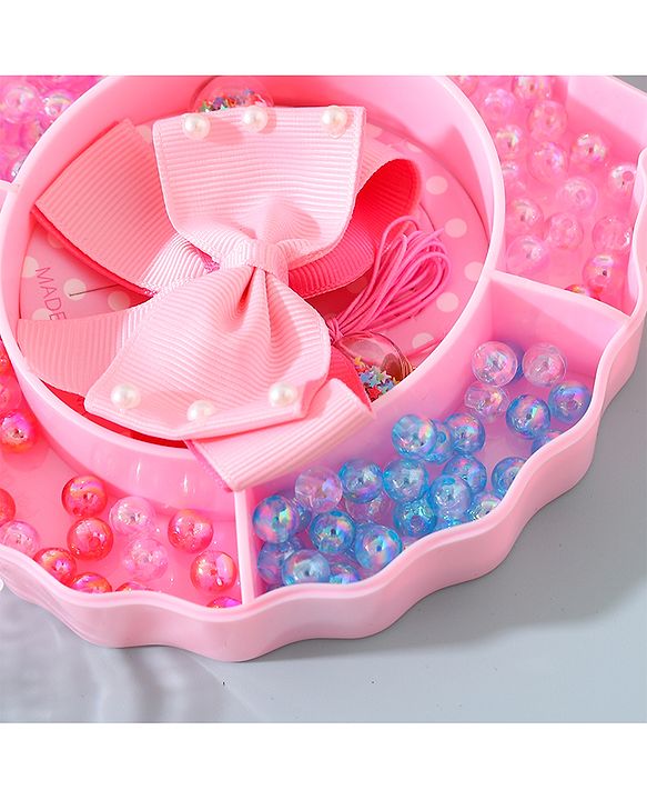 Babyhug DIY Jewellery Kit with Bows - Multicolor