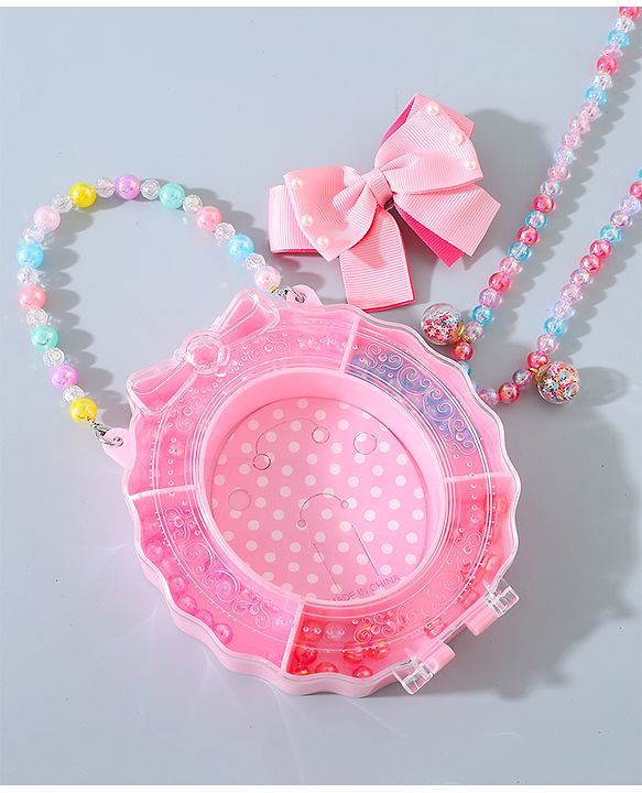 Babyhug DIY Jewellery Kit with Bows - Multicolor