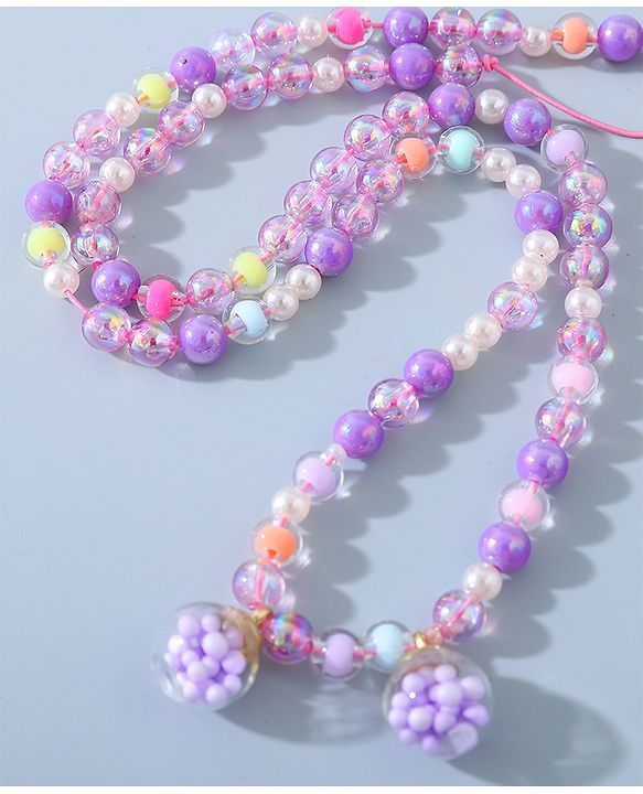 Babyhug DIY Jewellery Kit with Threads-  Multicolor