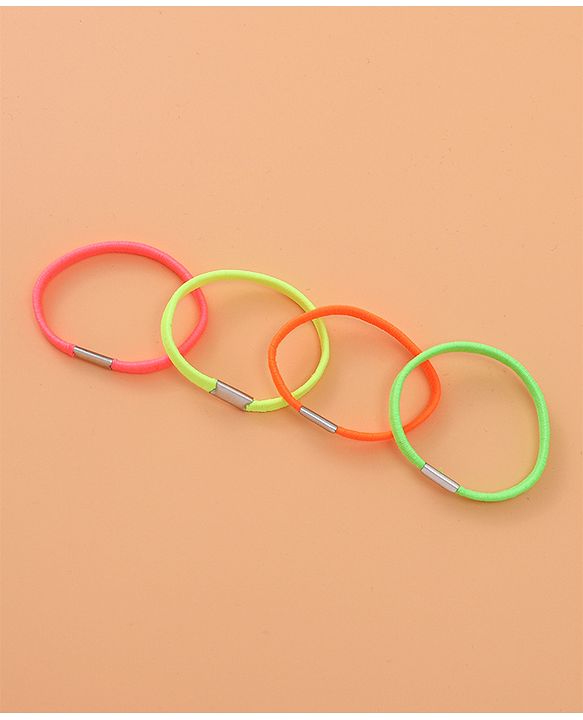 Babyhug Rubber Bands & Scrunchies Sets Free Size - Multicolor