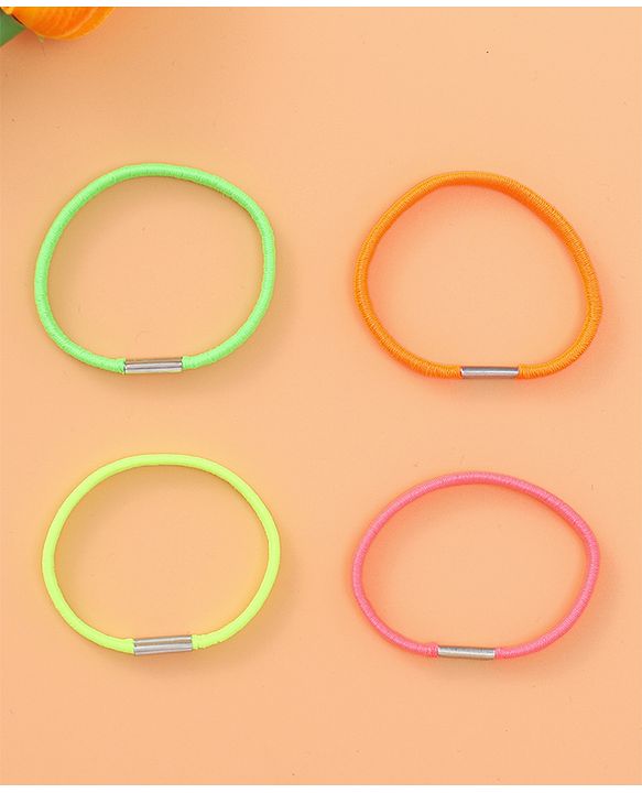 Babyhug Rubber Bands & Scrunchies Sets Free Size - Multicolor