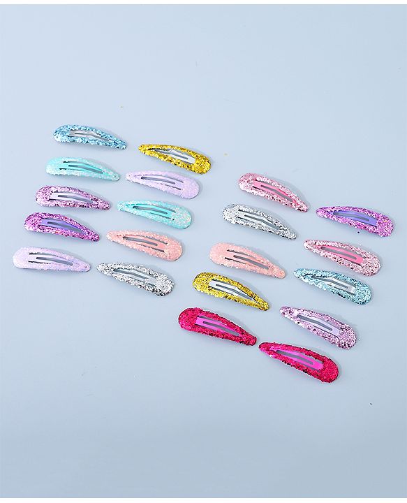 Babyhug Hair Accessories Combo Set  Free Size Multicolor - Pack of 40