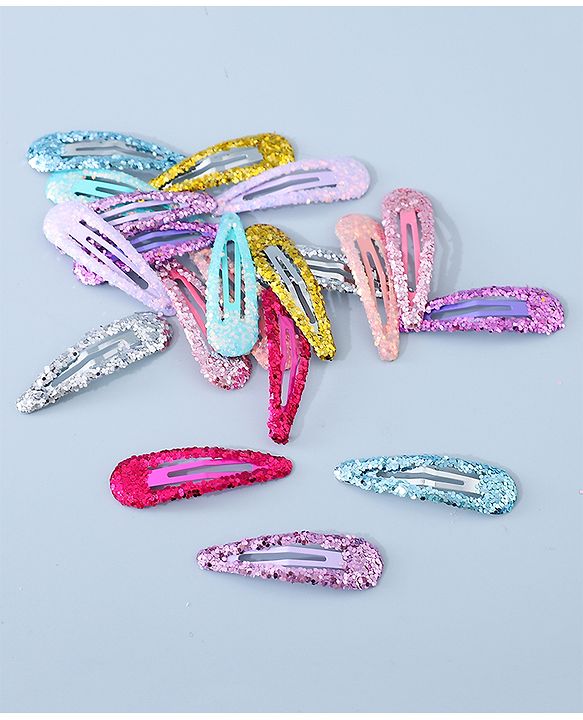 Babyhug Hair Accessories Combo Set  Free Size Multicolor - Pack of 40