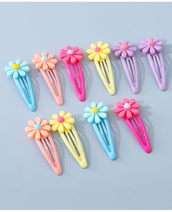 Babyhug Hair Accessories Combo Set Free Size Pack of 30 - Multicolour