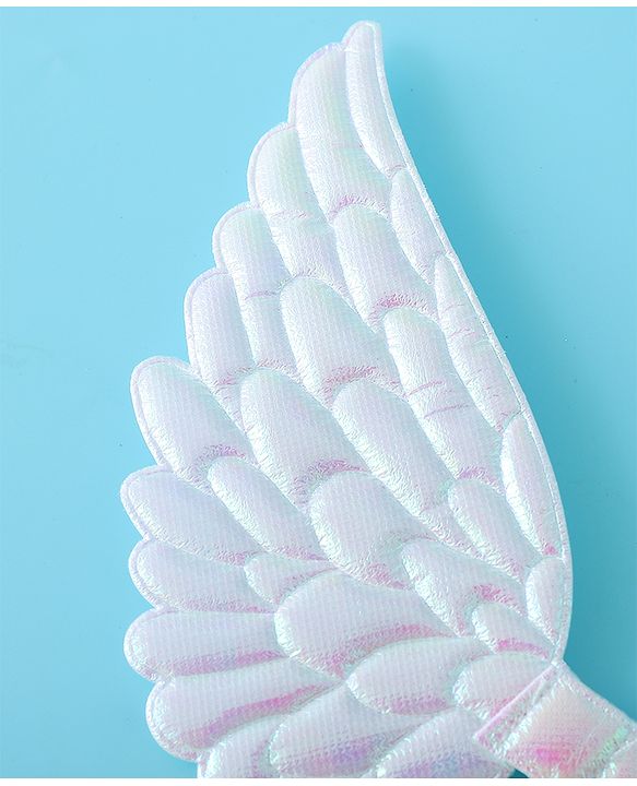 Babyhug Butterfly Wings and Costume Set - White