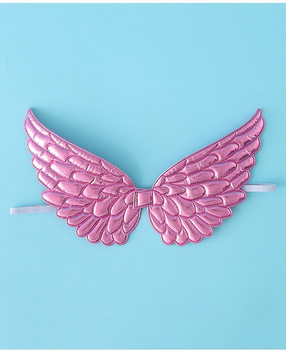 Babyhug Butterfly Wings and Costume Set - Light Pink