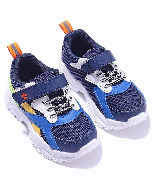 Cute Walk by Babyhug Sneaker Shoes - Navy Blue