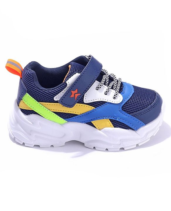 Cute Walk by Babyhug Sneaker Shoes - Navy Blue