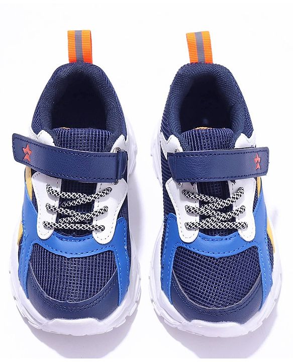 Cute Walk by Babyhug Sneaker Shoes - Navy Blue