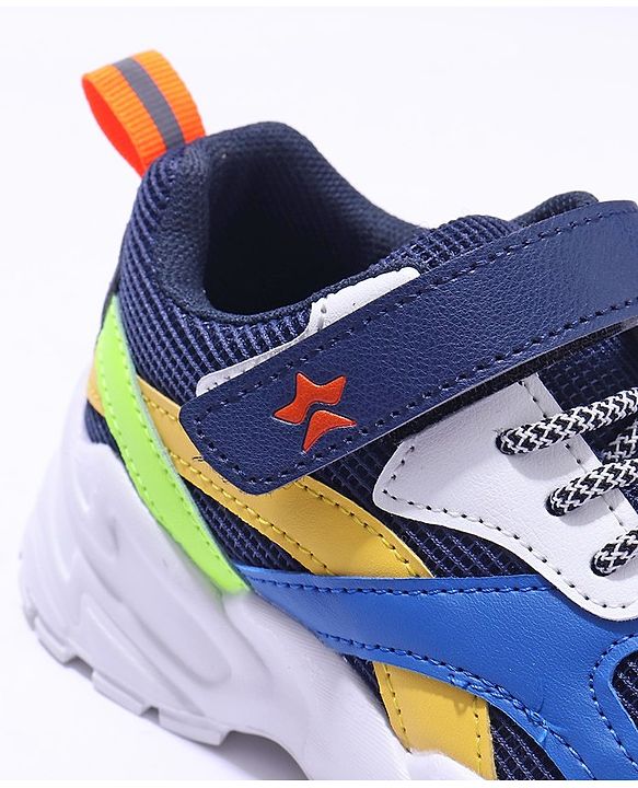 Cute Walk by Babyhug Sneaker Shoes - Navy Blue