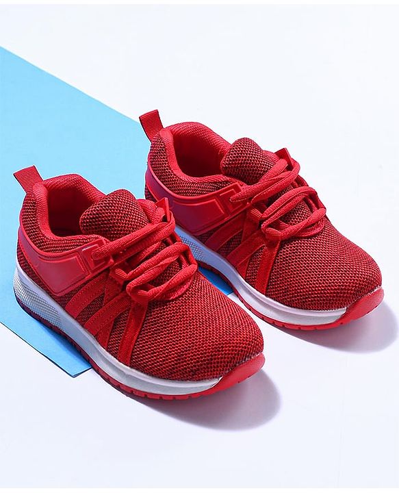 Cute Walk by Babyhug Sneaker - Red
