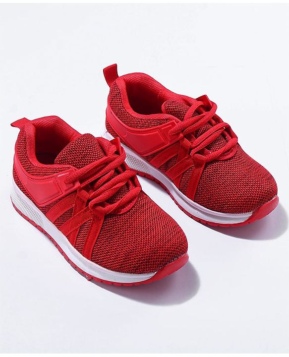 Cute Walk by Babyhug Sneaker - Red