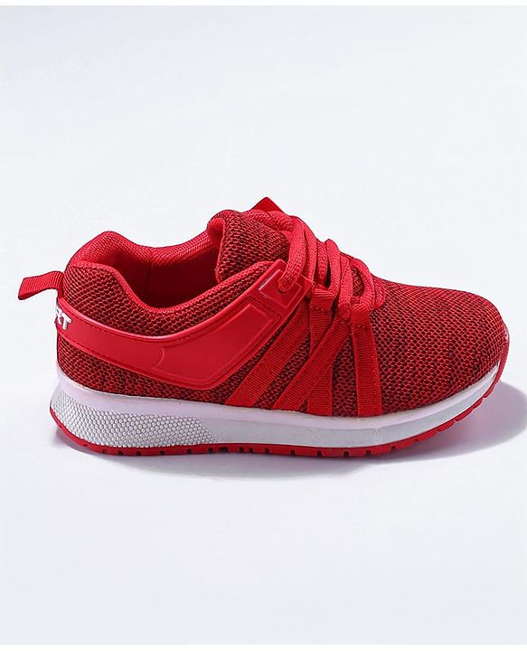 Cute Walk by Babyhug Sneaker - Red