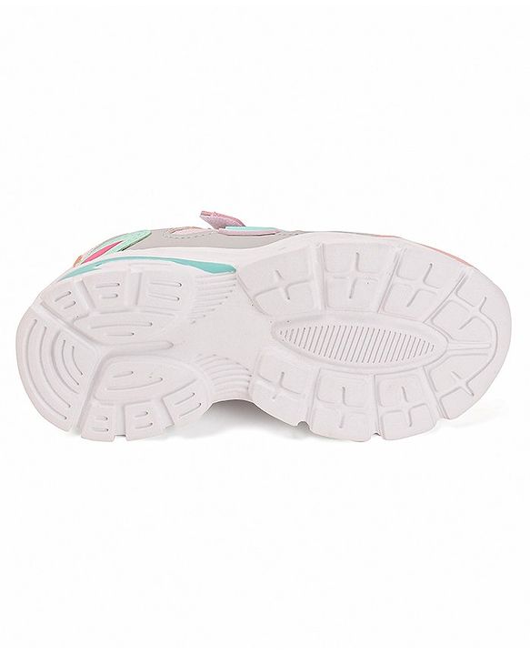 Cute Walk by Babyhug Sneakers With Velcro Closure - Pink