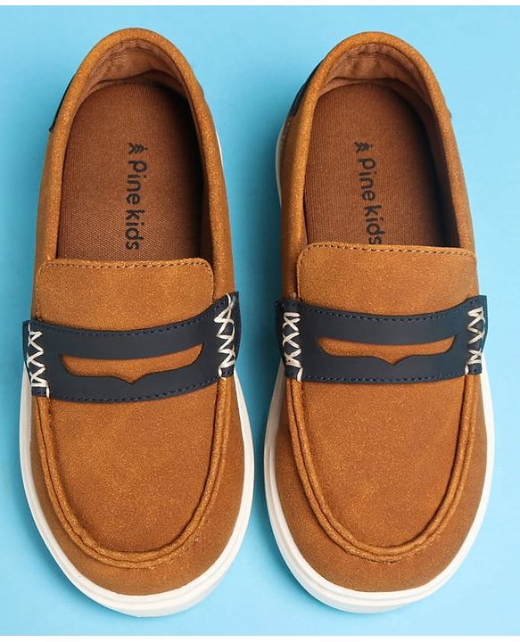 Pine Kids Slip On Casual Shoes - Brown