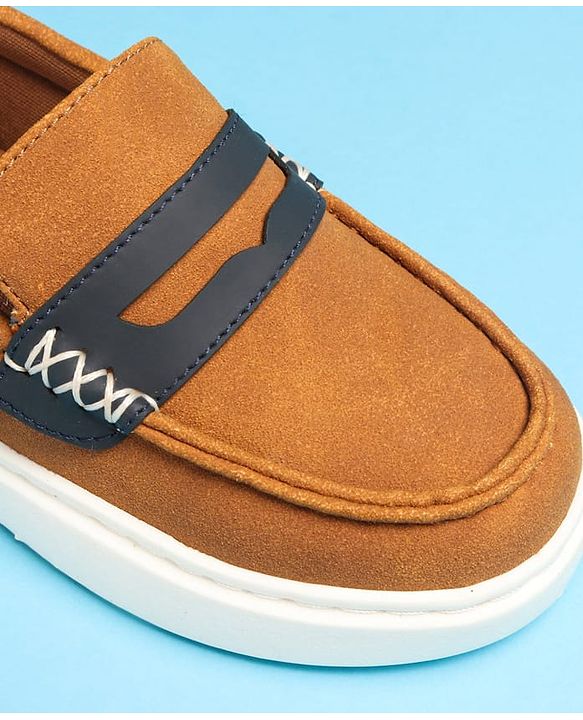 Pine Kids Slip On Casual Shoes - Brown