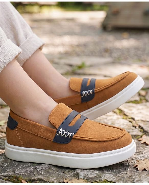 Pine Kids Slip On Casual Shoes - Brown