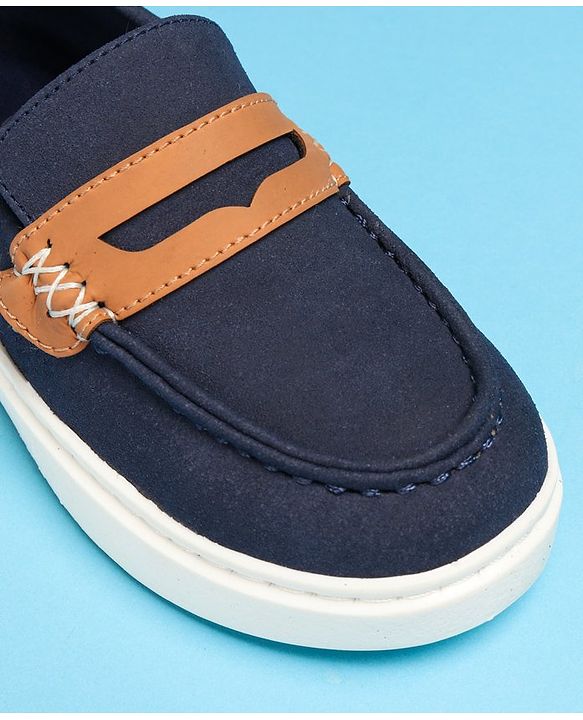 Pine Kids Slip On Casual Shoes - Navy Blue