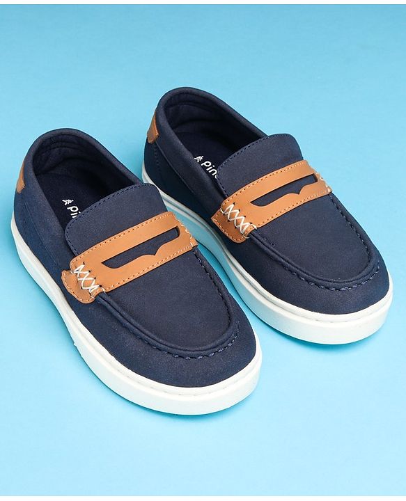 Pine Kids Slip On Casual Shoes - Navy Blue