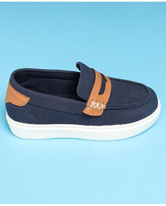 Pine Kids Slip On Casual Shoes - Navy Blue