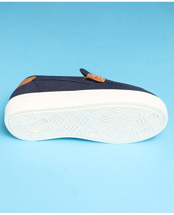 Pine Kids Slip On Casual Shoes - Navy Blue