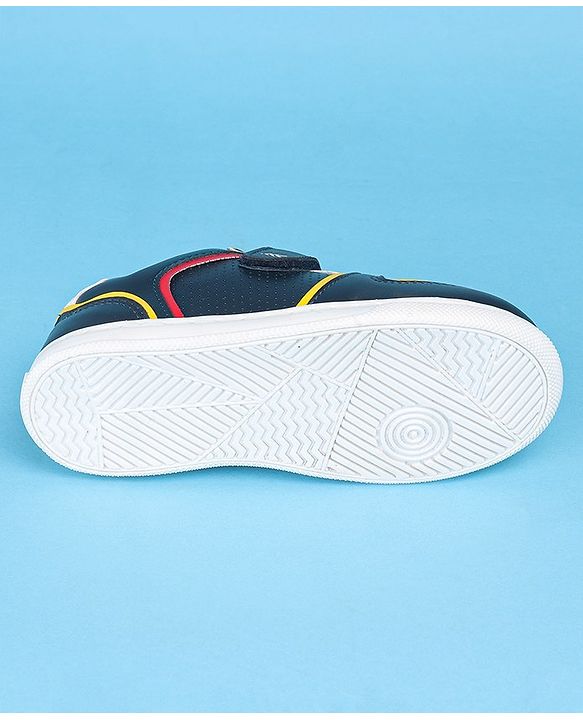 Pine Kids Slip On Casual Shoes with Velcro Closure - Navy Blue