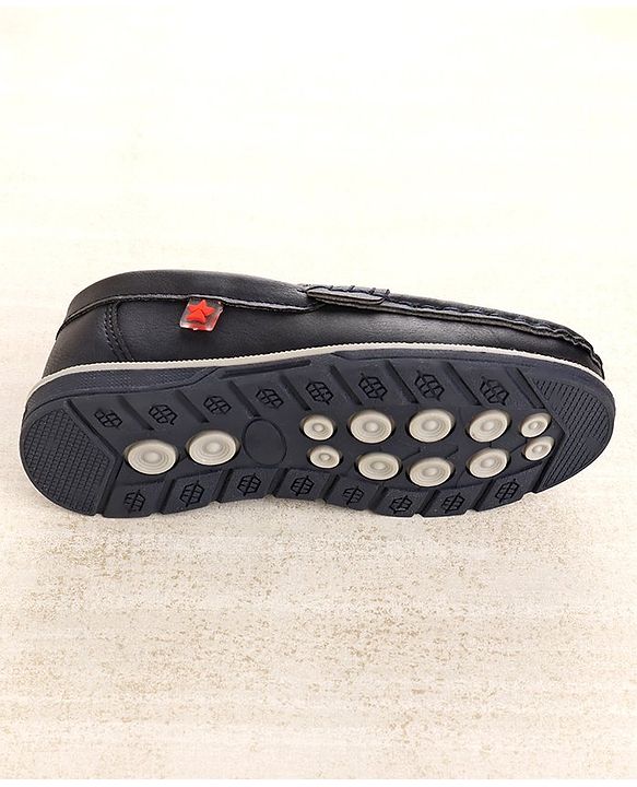 Cute Walk by Babyhug Formal & Partywear Slip On Shoes - Navy Blue