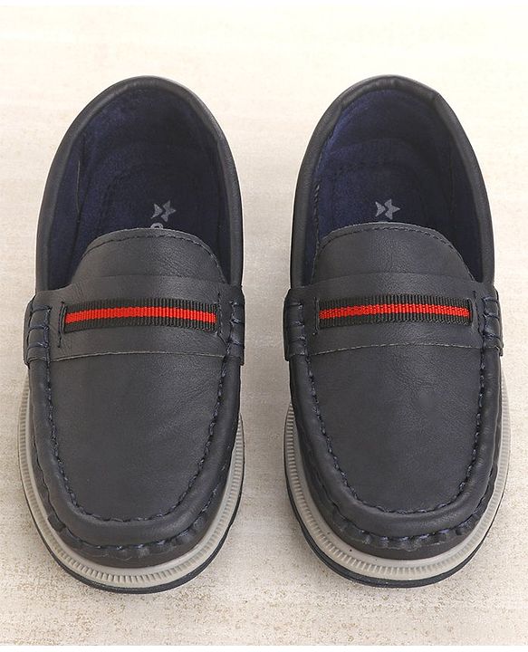Cute Walk by Babyhug Formal & Partywear Slip On Shoes - Navy Blue