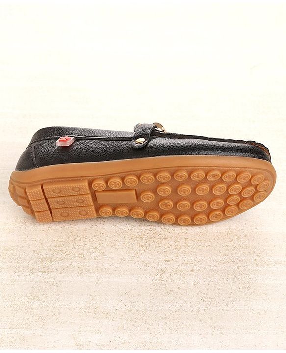 Cute Walk by Babyhug Slip Ons Party Wear Shoes - Navy Blue
