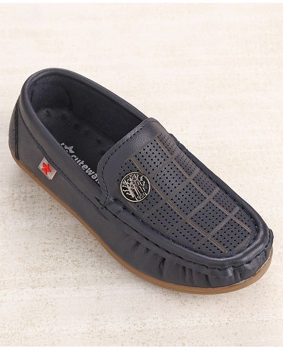 Cute Walk by Babyhug Slip On Loafers - Blue