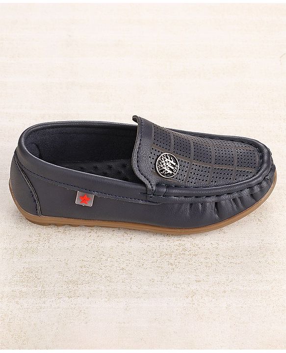 Cute Walk by Babyhug Slip On Loafers - Blue
