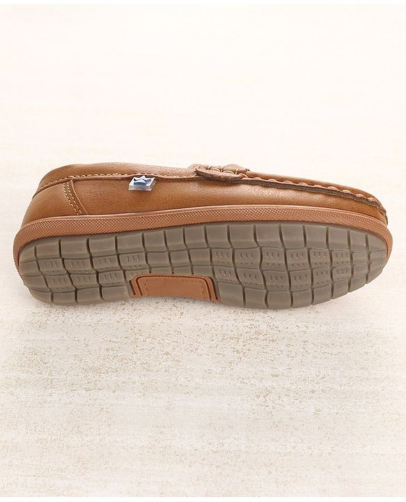 Cute Walk by Babyhug Party Wear Slip On Shoes - Navy Blue