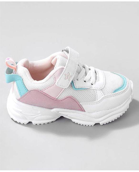 Cute Walk by Babyhug Velcro Closure Sneakers - Pink