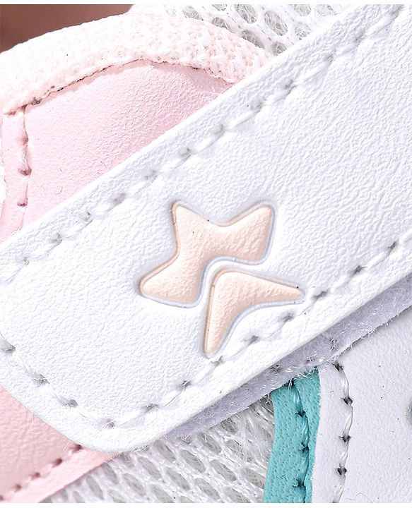 Cute Walk by Babyhug Velcro Closure Sneakers - Pink