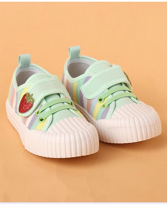 Cute Walk by Babyhug Casual Shoes - Sea Green
