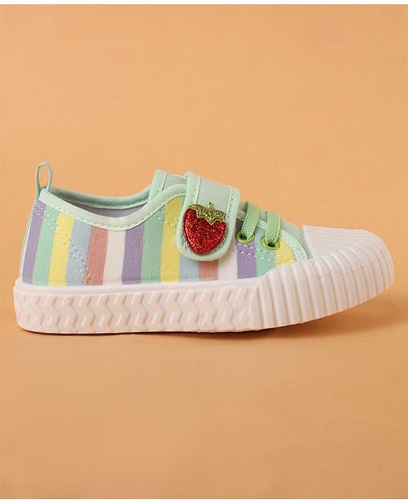 Cute Walk by Babyhug Casual Shoes - Sea Green