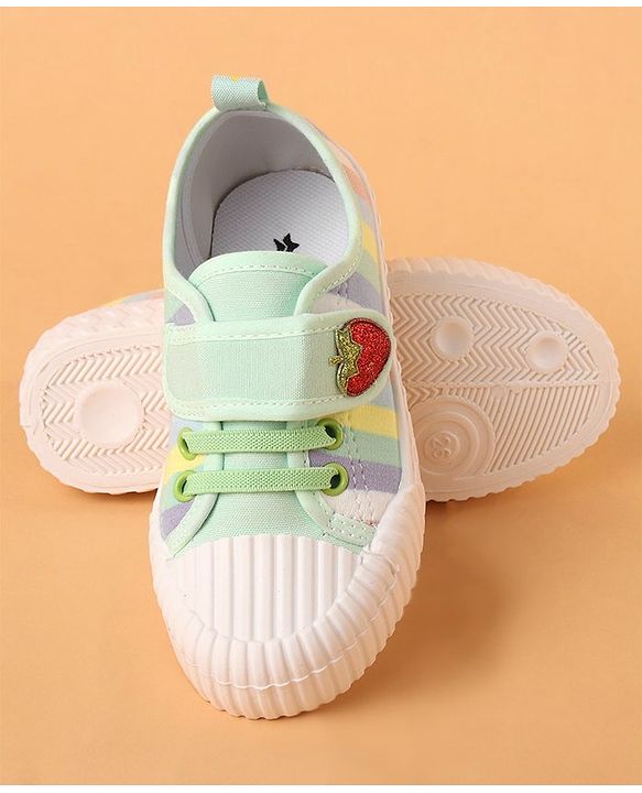 Cute Walk by Babyhug Casual Shoes - Sea Green