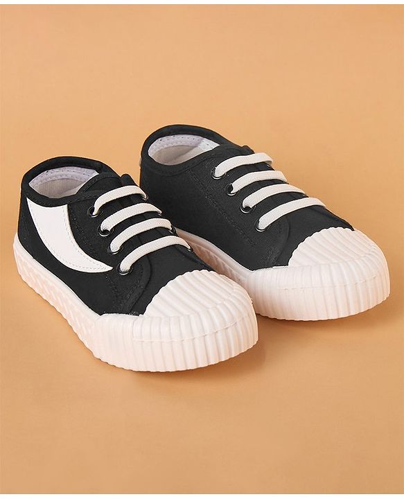 Cute Walk by Babyhug Lace Up Casual Shoes -  Black