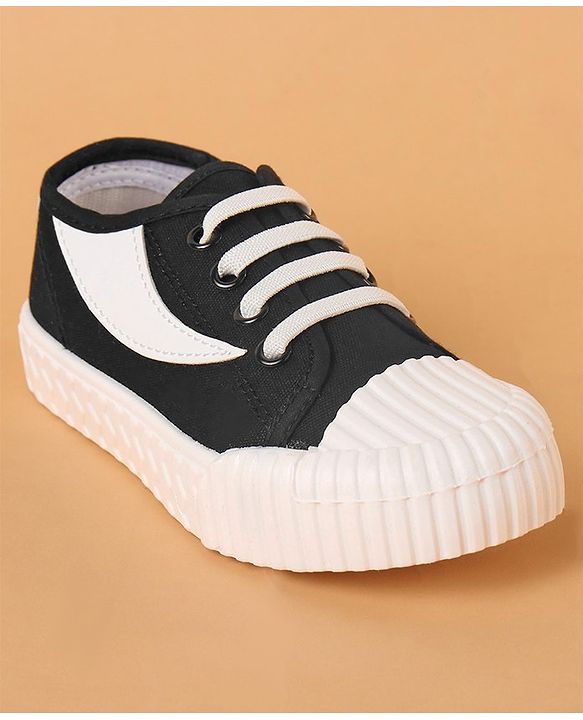 Cute Walk by Babyhug Lace Up Casual Shoes -  Black