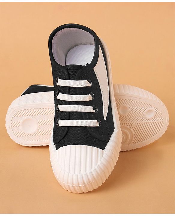 Cute Walk by Babyhug Lace Up Casual Shoes -  Black