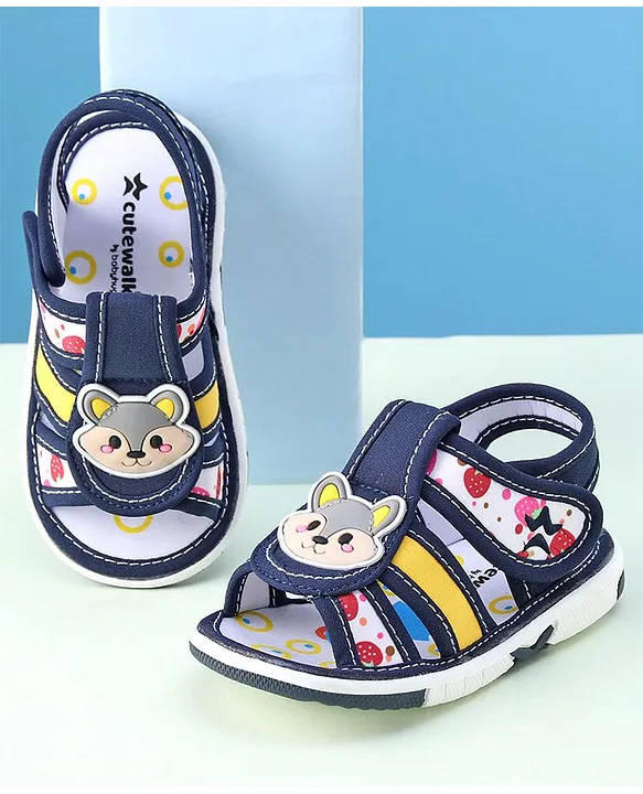 Buy Cute Walk by Babyhug Musical Sandals With Buckle Closure & Puppy  Applique Purple for Girls (3-6Months) Online, Shop at FirstCry.com -  15454980