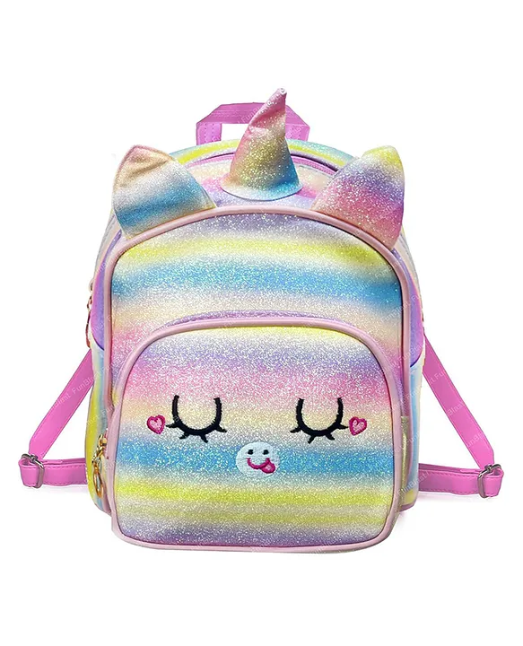 Flipkart.com | Kiditos Glitter Bag for Girls Fancy Backpack for Picnic  Travel Bag Unicorn Small Casual Backpack - Backpack