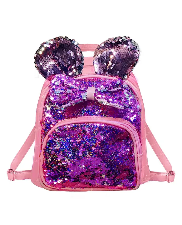 Mermaid Sequin Bags for Kids – Glitter Bag for Girls – Small Backpack –  FunBlast