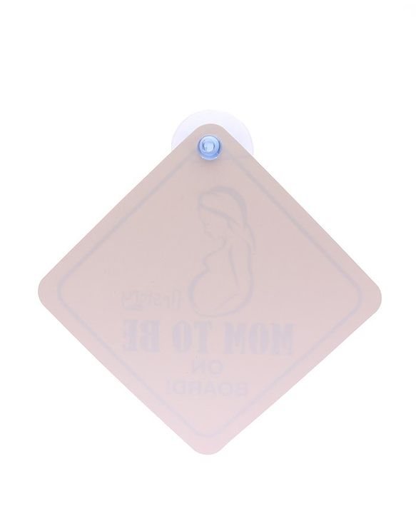 Babyhug Mom To Be On Board Sticker - Yellow