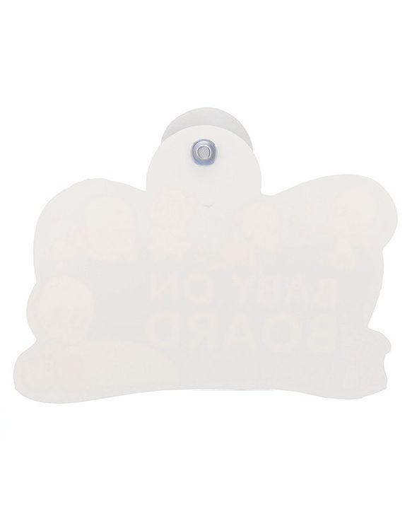 Babyhug Firstcry Baby On Board Sign- Blue