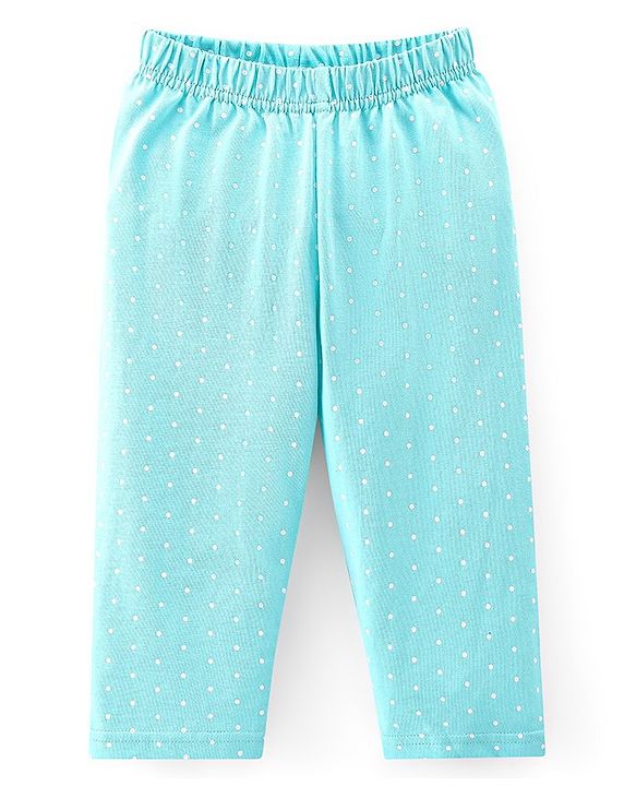 Babyhug Cotton Knit Full Sleeves Night Suit With Star & Elephant Print Pack Of 2 - Pink & Blue