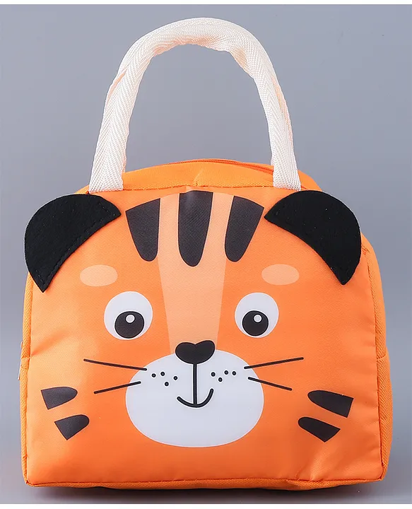 Orange cheap lunch bag