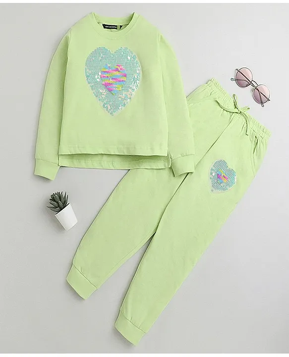 Women's Full Hearts Jogger Set