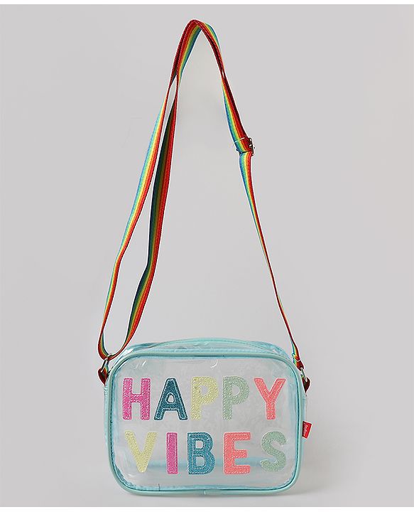 Babyhug Sling Bag with Text Design Free Size - Multicolor