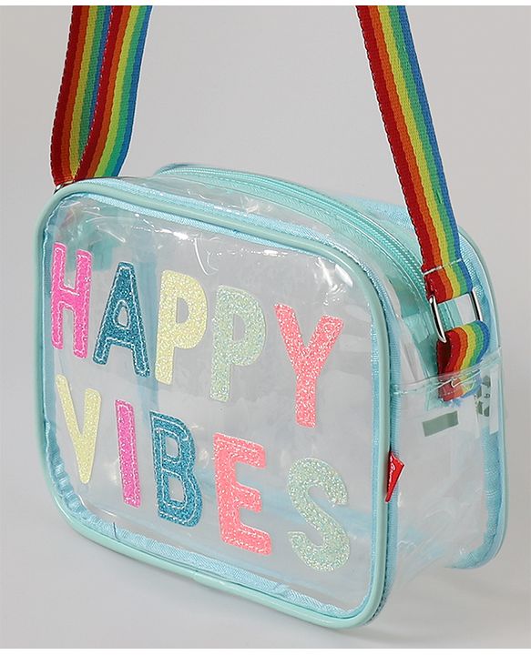 Babyhug Sling Bag with Text Design Free Size - Multicolor
